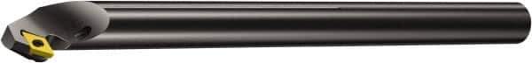 Sandvik Coromant - 21.6mm Min Bore Diam, 215.3mm OAL, 15.88mm Shank Diam, A..SDUPR/L..RX Indexable Boring Bar - DPMT 2(1.5)1, DPMT 07 02 04 Insert, Screw or Clamp Holding Method - Apex Tool & Supply