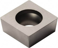 Sandvik Coromant - SCMW432 Grade H13A Carbide Turning Insert - Uncoated, 90° Square, 1/2" Inscr Circle, 3/16" Thick, 1/32" Corner Radius - Apex Tool & Supply