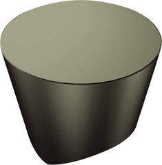 Sandvik Coromant - RPGX45 Grade 670 Ceramic Turning Insert - Uncoated, Round, 1/2" Inscr Circle, 5/16" Thick - Apex Tool & Supply