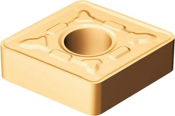 Sandvik Coromant - CNMG433 MRR Grade 1115 Carbide Turning Insert - TiAlN/AlCr2O3 Finish, 80° Diamond, 1/2" Inscr Circle, 3/16" Thick, 3/64" Corner Radius - Apex Tool & Supply