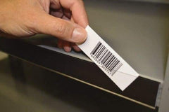 Aigner Index - 33-1/2" Long x 1-1/8" Wide, Self Adhesive Back, Label Holder - Apex Tool & Supply