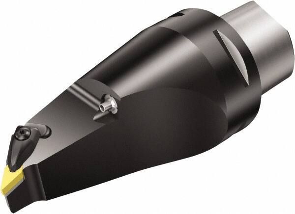Sandvik Coromant - Left Hand Cut, Size C8, VNMG 16 04 08 & VNMG 332 Insert Compatiblity, External Modular Turning & Profiling Cutting Unit Head - 1.23mm Ctr to Cutting Edge, 160mm Head Length, Through Coolant, Series T-Max P - Apex Tool & Supply