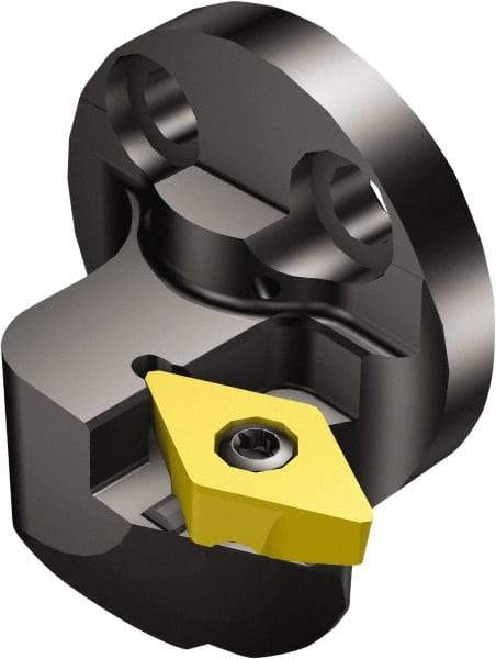 Sandvik Coromant - Right Hand Cut, Size 40, TR-DC1308 Insert Compatiblity, Internal Modular Turning & Profiling Cutting Unit Head - 32mm Ctr to Cutting Edge, 25.7mm Head Length, Through Coolant, Series CoroTurn TR - Apex Tool & Supply