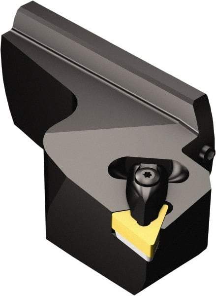 Sandvik Coromant - Right Hand Cut, Size 80, TNMG 16 04 08 & TNMG 332 Insert Compatiblity, External Modular Turning & Profiling Cutting Unit Head - 57mm Ctr to Cutting Edge, 45mm Head Length, Series T-Max P - Apex Tool & Supply