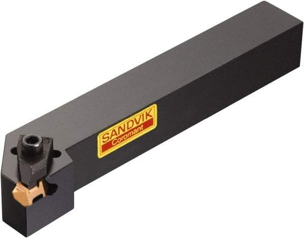 Sandvik Coromant - TLSR/L, Internal or External, Right Hand, 3.17mm Max Depth of Cut, Indexable Grooving Tool Holder - TLG-2125R Insert Compatibility, 9.53mm Shank Height, 9.53mm Shank Width, 152.4mm OAL - Apex Tool & Supply