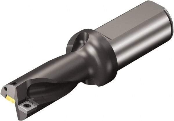 Sandvik Coromant - 122mm Max Drill Depth, 2xD, 61mm Diam, Indexable Insert Drill - 40mm Shank Diam, 40 Cylindrical Shank - Apex Tool & Supply