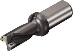 Sandvik Coromant - 122mm Max Drill Depth, 2xD, 61mm Diam, Indexable Insert Drill - 40mm Shank Diam, 40 Cylindrical Shank - Apex Tool & Supply