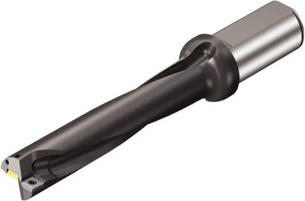 Sandvik Coromant - 200mm Max Drill Depth, 5xD, 40mm Diam, Indexable Insert Drill - 40mm Shank Diam, 40 Cylindrical Shank - Apex Tool & Supply