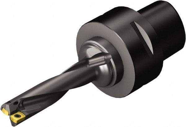 Sandvik Coromant - 51mm Max Drill Depth, 4xD, 12.7mm Diam, Indexable Insert Drill - C6 Coromant Shank - Apex Tool & Supply