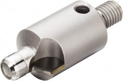 Sandvik Coromant - 1 Flute Polycrystalline Diamond Countersink - Uncoated, 37mm OAL, Right Hand Cut - Apex Tool & Supply