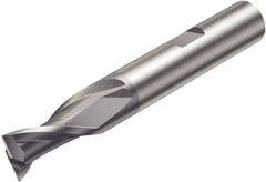 Sandvik Coromant - 16mm, 2 Flute, Solid Carbide, Corner Radius End Mill - 92mm OAL, 30° Helix, Right Hand Flute, 26.5mm LOC, Right Hand Cut - Apex Tool & Supply