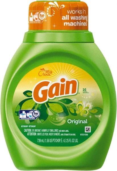 Gain - 25 oz Liquid Laundry Detergent - Original Scent - Apex Tool & Supply