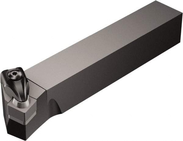 Sandvik Coromant - CSKNR/L, Left Hand Cut, 15° Lead Angle, 25mm Shank Height x 25mm Shank Width, Negative Rake Indexable Turning Toolholder - 153.05mm OAL, SNGN 12 07 08, SNG 452 Insert Compatibility, Series T-Max - Apex Tool & Supply