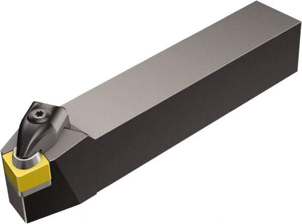 Sandvik Coromant - CSBNR/L-4, Left Hand Cut, 15° Lead Angle, 25mm Shank Height x 25mm Shank Width, Negative Rake Indexable Turning Toolholder - 150mm OAL, SNGN 12 07 08, SNG 452 Insert Compatibility, Series T-Max - Apex Tool & Supply