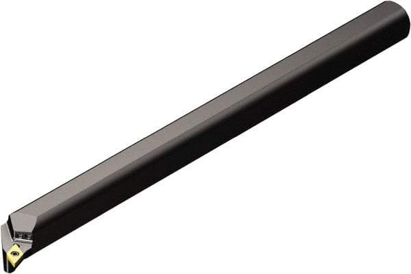 Sandvik Coromant - 25mm Min Bore Diam, 250mm OAL, 20mm Shank Diam, A..SDQCR/L..HP Indexable Boring Bar - DCMT 2(1.5)1, DCMT 07 02 04 Insert, Screw or Clamp Holding Method - Apex Tool & Supply