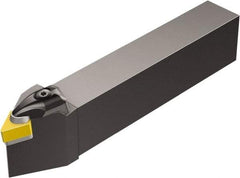 Sandvik Coromant - CDNNR/L, Left Hand Cut, 27.5° Lead Angle, 32mm Shank Height x 25mm Shank Width, Negative Rake Indexable Turning Toolholder - 170mm OAL, DNGN 15 07 08, DNG 452 Insert Compatibility, Series T-Max - Apex Tool & Supply