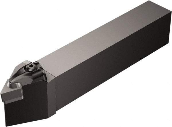 Sandvik Coromant - DDNNR/L..-3, Right Hand Cut, 27.5° Lead Angle, 32mm Shank Height x 25mm Shank Width, Negative Rake Indexable Turning Toolholder - 170mm OAL, DNGQ 15 07 08, DNGQ 452 Insert Compatibility, Series T-Max P - Apex Tool & Supply