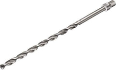 Sandvik Coromant - 4.85mm 135° Solid Carbide Jobber Drill - Uncoated, Right Hand Cut, 152.4mm OAL - Apex Tool & Supply