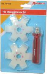 OTC - Automotive HVAC Refrigerant Tools Type: Fin Straightener For Use With: Condenser & Evaporator Coil Fins - Apex Tool & Supply