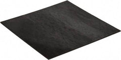Made in USA - 12" Long, 12" Wide, 1/8" Thick, Neoprene Rubber Foam Sheet - 50 to 60 Durometer, Black, -20 to 180°F, 1,000 psi Tensile Strength, Plain Backing, Stock Length - Apex Tool & Supply