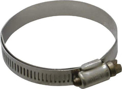 IDEAL TRIDON - SAE Size 36, 1-13/16 to 2-3/4" Diam, Stainless Steel Lined Worm Drive Clamp - Material Grade 316 - Apex Tool & Supply