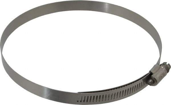 IDEAL TRIDON - SAE Size 88, 5-1/16 to 6" Diam, Stainless Steel Lined Worm Drive Clamp - Material Grade 316 - Apex Tool & Supply