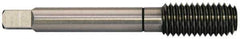 Balax - 3/4-16 UNF H13 Thread Limit Plug Thread Forming Tap - High Speed Steel, Bright Finish, 4-1/4" OAL, 1" Thread Length, Right Hand Thread, Series BXP - Apex Tool & Supply