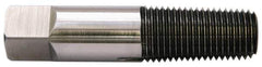 Balax - 3/4-14 NPTF, Bright Finish, High Speed Steel, Thread Forming Pipe Tap - 3-1/4 Inch Overall Length, 1-3/8 Inch Thread Length, 29/32 Inch Shank Diameter, 11/16 Inch Square Length, 0.679 Inch Square Size, Series BXPT - Apex Tool & Supply