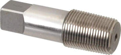 Balax - 3/4-14 NPT, Bright Finish, High Speed Steel, Thread Forming Pipe Tap - 3-1/4 Inch Overall Length, 1-3/8 Inch Thread Length, 29/32 Inch Shank Diameter, 11/16 Inch Square Length, 0.679 Inch Square Size, Series BXPT - Apex Tool & Supply