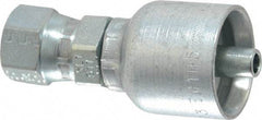 Parker - 1/4 Thread Hydraulic Hose Fitting - -4 Hose Size, 1/4" Hose Diam - Apex Tool & Supply