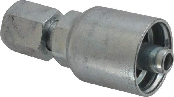 Parker - 3/8 Thread Hydraulic Hose Fitting - -6 Hose Size, 3/8" Hose Diam - Apex Tool & Supply