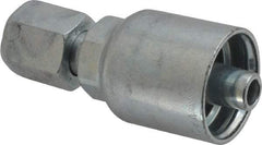 Parker - 3/8 Thread Hydraulic Hose Fitting - -6 Hose Size, 3/8" Hose Diam - Apex Tool & Supply