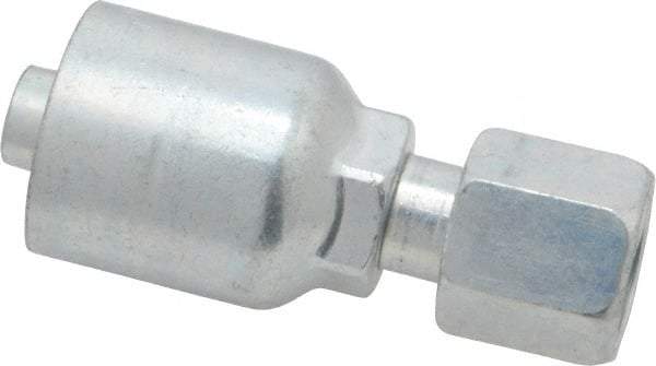 Parker - 1/2 Thread Hydraulic Hose Fitting - -8 Hose Size, 1/2" Hose Diam - Apex Tool & Supply