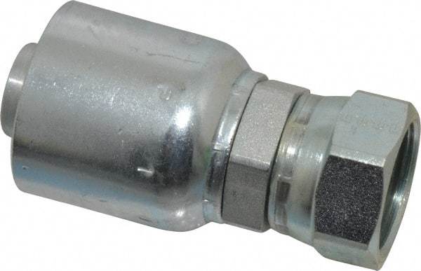 Parker - 1 Thread Hydraulic Hose Fitting - -16 Hose Size, 1" Hose Diam - Apex Tool & Supply