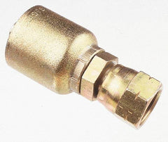 Parker - 3/4 Thread Hydraulic Hose Fitting - -12 Hose Size, 3/4" Hose Diam - Apex Tool & Supply