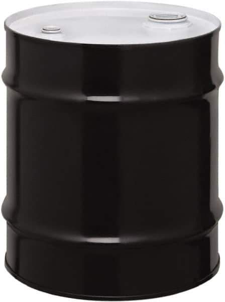 Made in USA - 10 Gallon Cylindrical Carbon Steel Tight Head Drum - 17" High x 14" Diam - Apex Tool & Supply