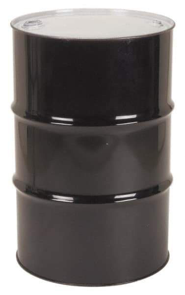 Made in USA - 20 Gallon Cylindrical Carbon Steel Tight Head Drum - 19-1/4" High x 18-1/4" Diam - Apex Tool & Supply