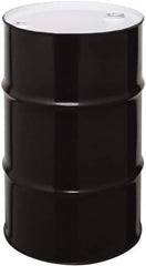Made in USA - 30 Gallon Cylindrical Carbon Steel Tight Head Drum - 27-1/2" High x 18-1/4" Diam - Apex Tool & Supply