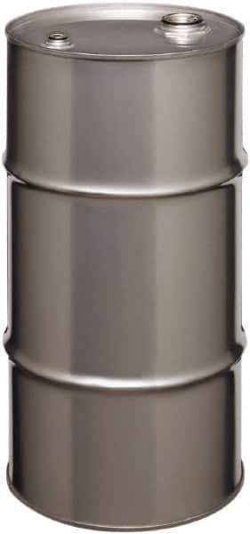 Made in USA - 16 Gallon Cylindrical Stainless Steel Tight Head Drum - 27" High x 14" Diam - Apex Tool & Supply
