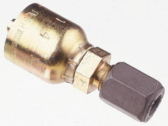 Parker - 3/4 Thread Hydraulic Hose Fitting - -12 Hose Size, 3/4" Hose Diam - Apex Tool & Supply