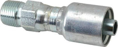 Parker - 1/2 Thread Hydraulic Hose Fitting - -8 Hose Size, 1/2" Hose Diam - Apex Tool & Supply