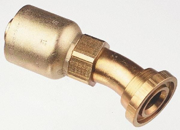 Parker - 1 Thread Hydraulic Hose Fitting - -16 Hose Size, 1" Hose Diam - Apex Tool & Supply