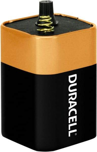 Duracell - Size 908, Alkaline, 1 Pack, Lantern Battery - 6 Volts, Spring Terminal, 4LR25X, ANSI 908A Regulated - Apex Tool & Supply