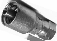 Parker - 3/4 Thread Hydraulic Hose Fitting - -12 Hose Size, 3/4" Hose Diam - Apex Tool & Supply