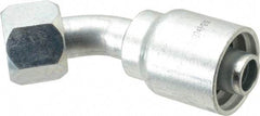 Parker - 3/4 Thread Hydraulic Hose Fitting - -12 Hose Size, 3/4" Hose Diam - Apex Tool & Supply