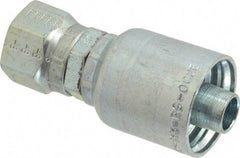 Parker - 1/2 Thread Hydraulic Hose Fitting - -8 Hose Size, 1/2" Hose Diam - Apex Tool & Supply