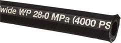 Parker - -8 Hose Size, 1/2" ID, 4,000 psi Work Pressure Hydraulic Hose - Synthetic Rubber, -40°F to 250°F - Apex Tool & Supply