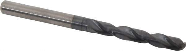 Guhring - 5.9mm 140° Solid Carbide Jobber Drill - FIREX Finish, Right Hand Cut, Spiral Flute, Straight Shank, 82mm OAL, SU Point - Apex Tool & Supply