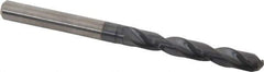 Guhring - 5.9mm 140° Solid Carbide Jobber Drill - FIREX Finish, Right Hand Cut, Spiral Flute, Straight Shank, 82mm OAL, SU Point - Apex Tool & Supply