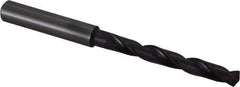 Guhring - 6.1mm 140° Solid Carbide Jobber Drill - FIREX Finish, Right Hand Cut, Spiral Flute, Straight Shank, 91mm OAL, SU Point - Apex Tool & Supply